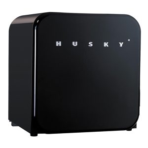 Black Retro Mini Fridge