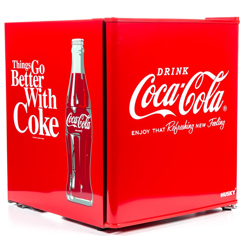 Coca-Cola mini fridge HUS-EL196-fl