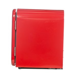 Retro Mini Fridge - Red - Image 7