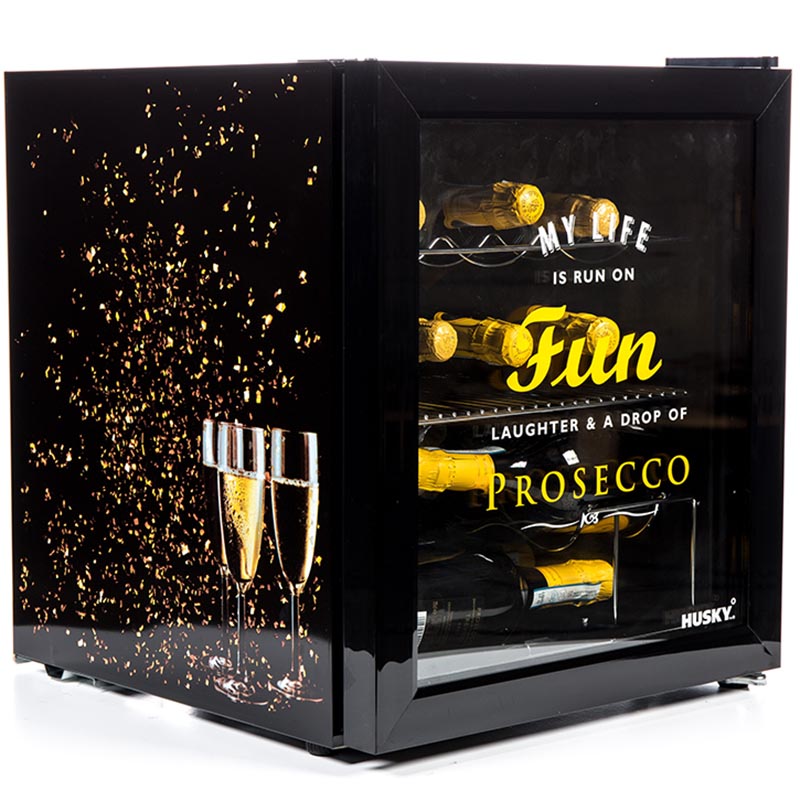 Prosecco Drinks Cooler Fridge HUSHU279
