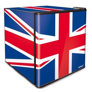 Union Jack mini fridge