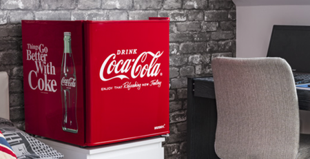 Husky Coca-Cola Mini Fridge